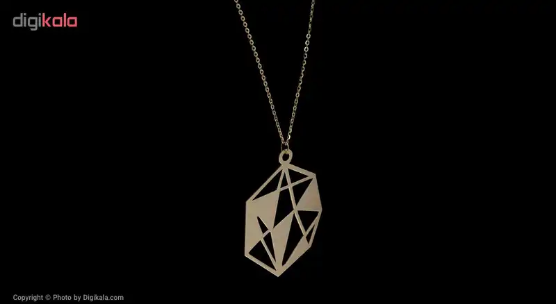 گردنبند طلا 18 عیار زنانه زرمان مدل ZMM0856