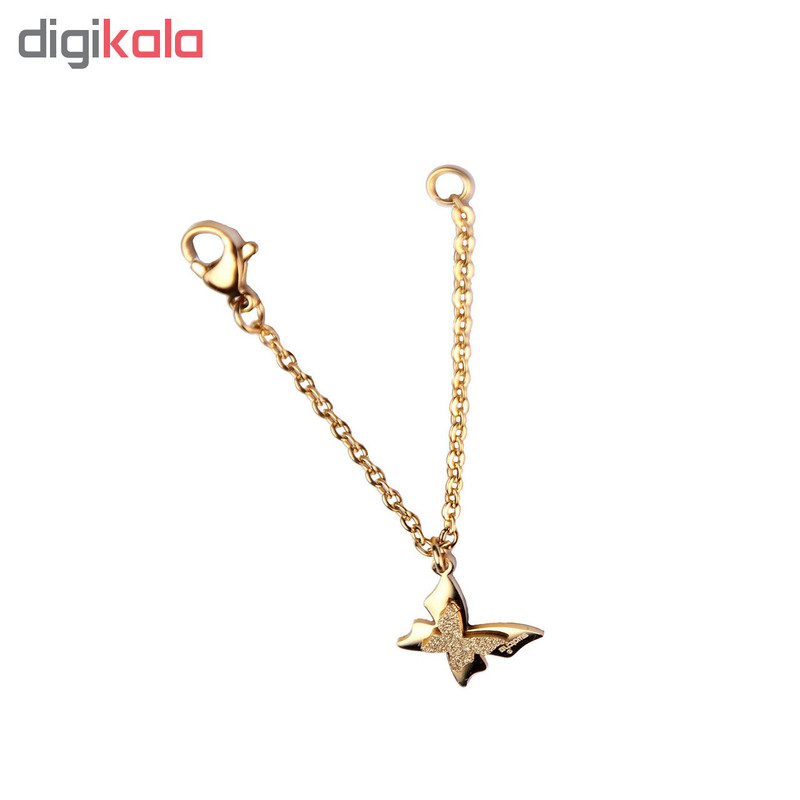 آویز ساعت شیک کده طرح پروانه آویز ساعت شیک کده طرح پروانه