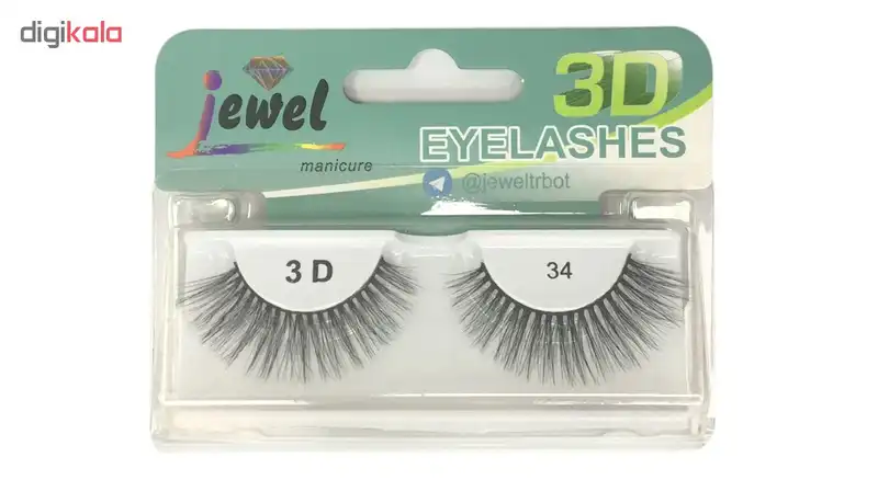 مژه مصنوعی جویل مدل 34 3D