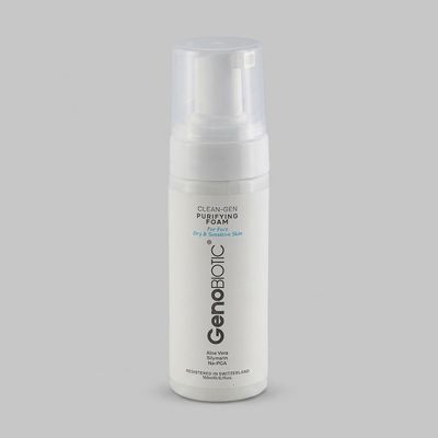 فوم شستشوی صورت ژنوبایوتیک مدل CLEAN GEN مناسب پوست خشک و حساس حجم 150 میلی لیتر