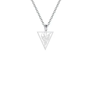 گردنبند نقره زنانه هایکا مدل گر خدا داری زغم آزاد شو n.ha2-666