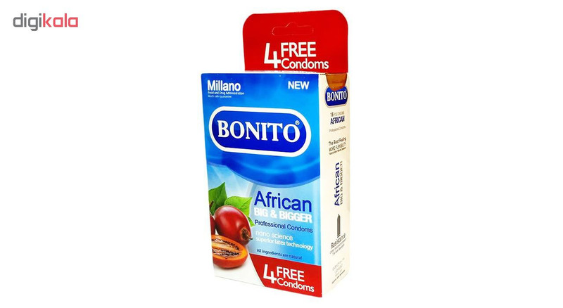 کاندم بزرگ کننده بونیتو مدل AFRICAN بسته 16 عددی کاندم بزرگ کننده بونیتو مدل AFRICAN بسته 16 عددی