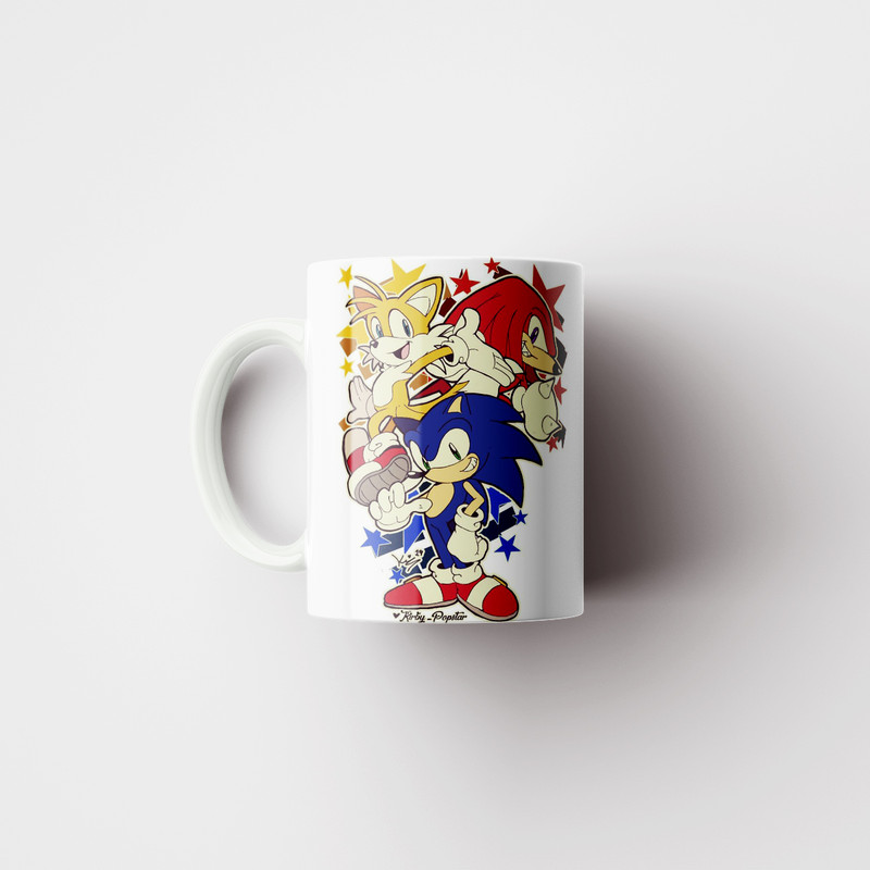 ماگ طرح سونیک Sonic کد Sonic-02
