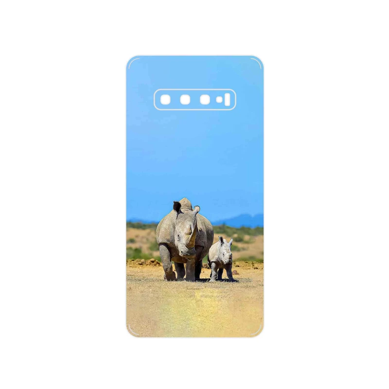 برچسب پوششی ماهوت مدل Rhino مناسب برای گوشی موبایل سامسونگ Galaxy S10 Plus