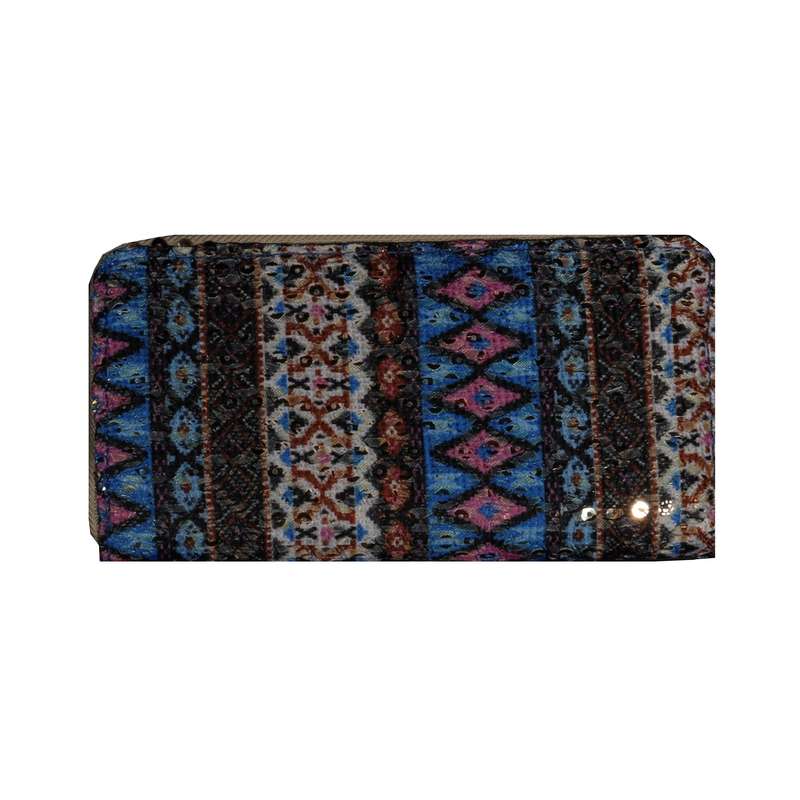 کیف پول زنانه مدل حصیری کد 12