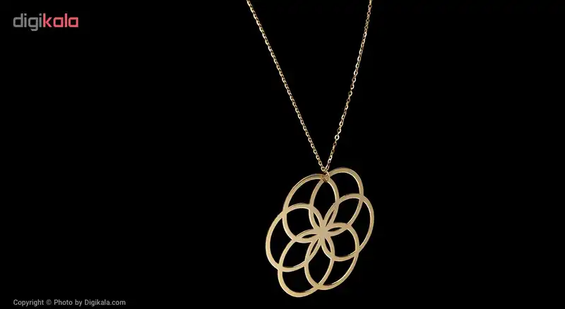 گردنبند طلا 18 عیار مایا ماهک مدل ZMM0862