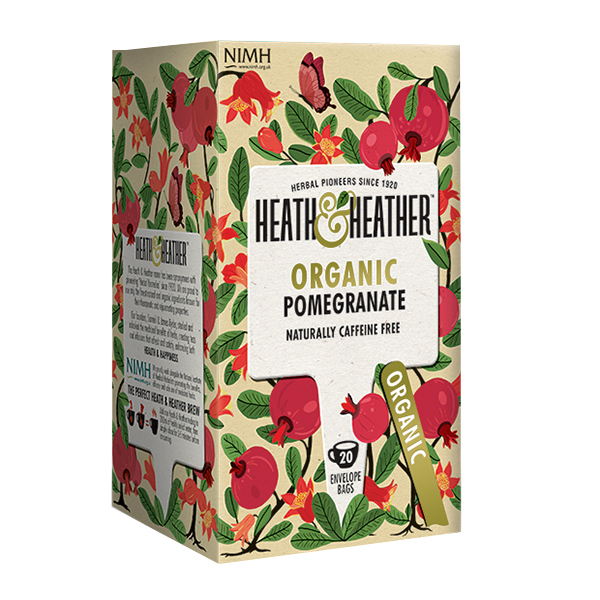  دمنوش انار هیت و هیتر مدل Pomegranate مقدار 20 عددی