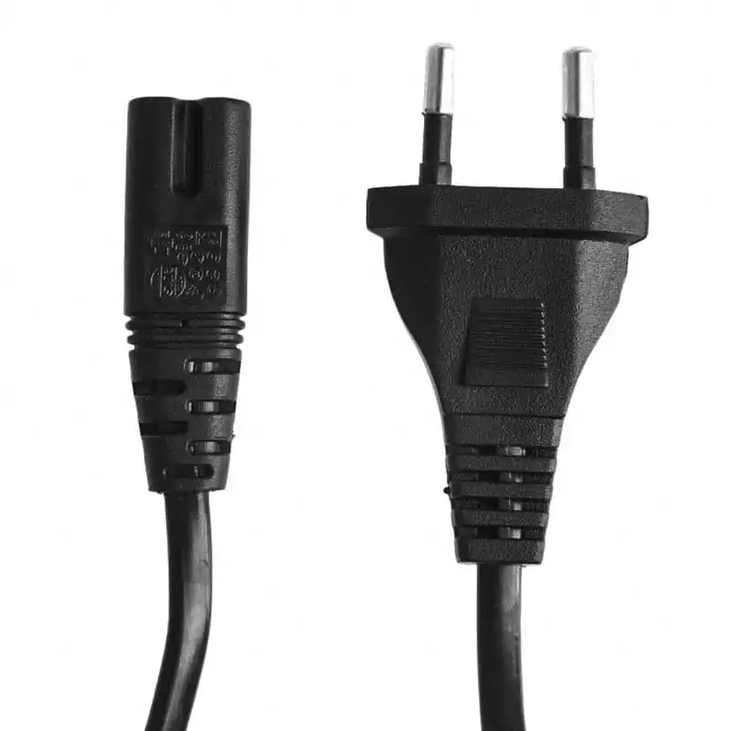 کابل برق دو پین کد EL-02 طول 1.5 متر