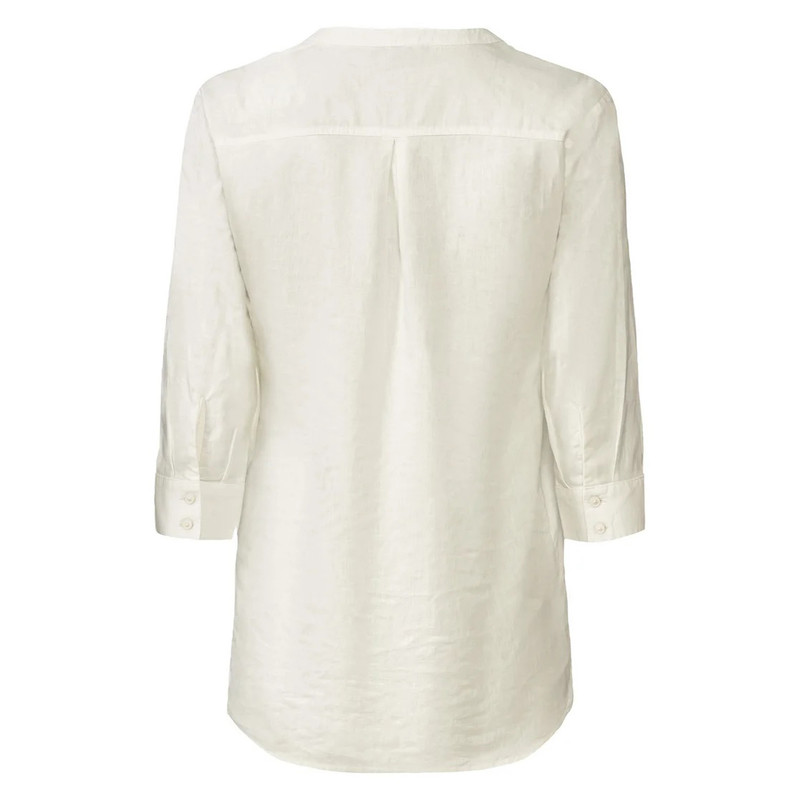 بلوز آستین سه ربع زنانه اسمارا مدل لینن کد 17752913