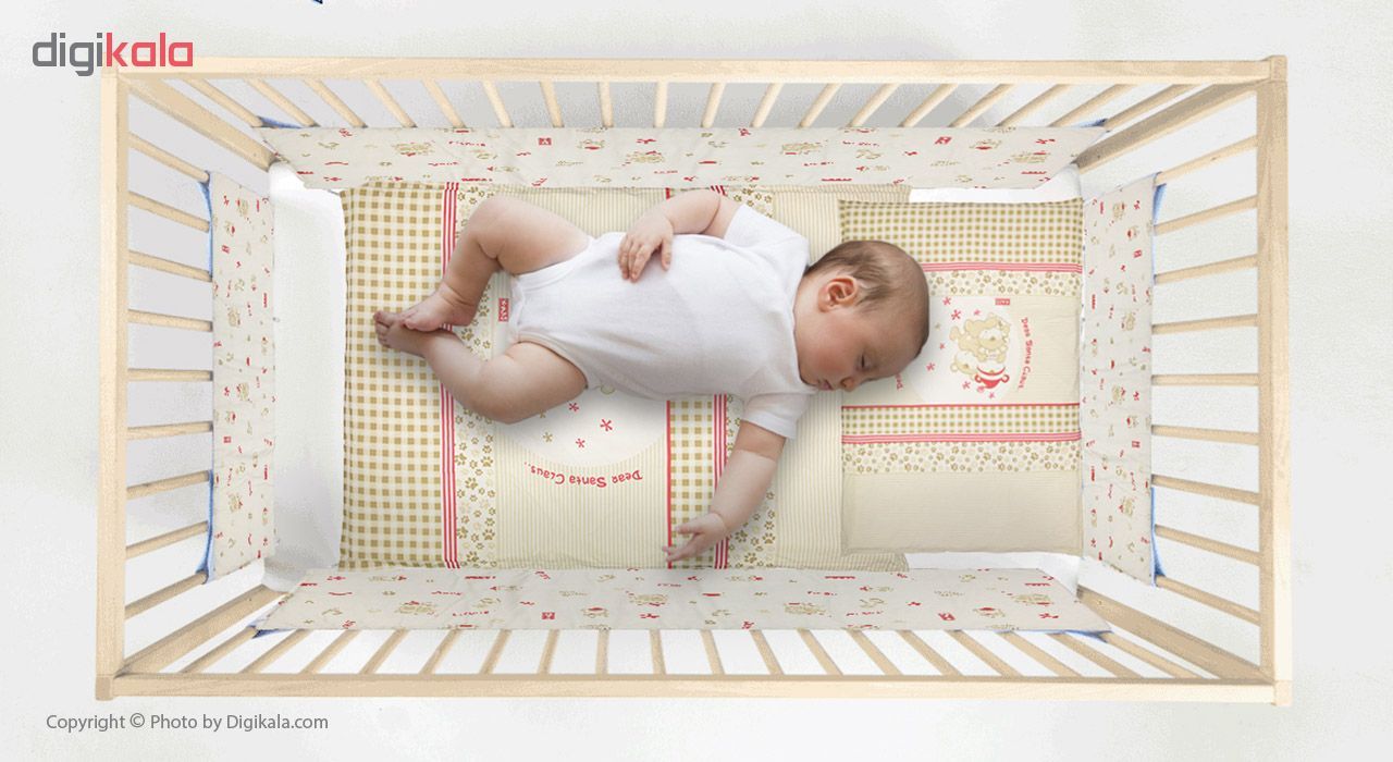 سرویس روتختی نوزاد 7 تکه مدل خوابالو