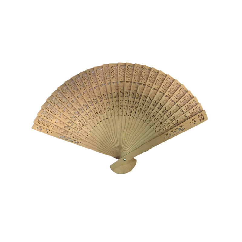 بادبزن مدل دستی طرح ژاپنی گلدار