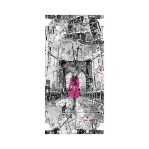 MAHOOT Collage of Catwalk Bridge-FullSkin Cover Sticker for Samsung A04e