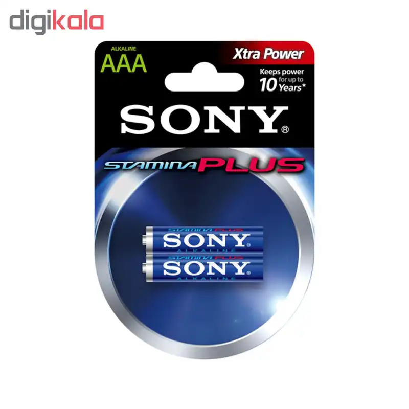 باتری نیم قلمی  مدل سوپر آلکالاین بسته 2 عددی