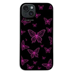 AKAM AMC-WA15PLUS-BUTTERFLY-22 Cover For Apple iPhone 15 Plus