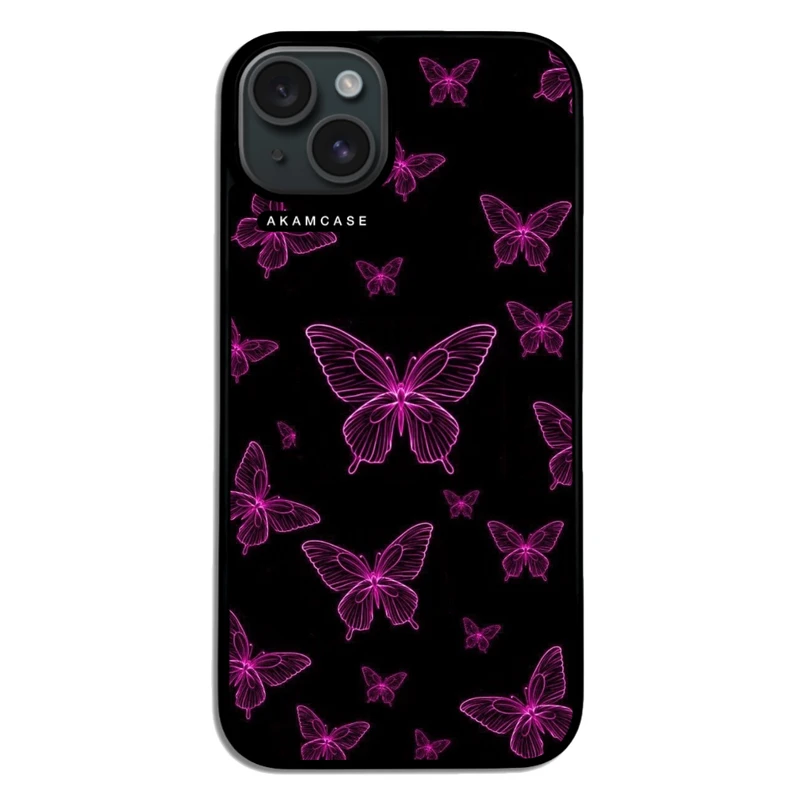 کاور آکام مدل AMC-WA15PLUS-BUTTERFLY-22 مناسب برای گوشی موبایل اپل iPhone 15 Plus