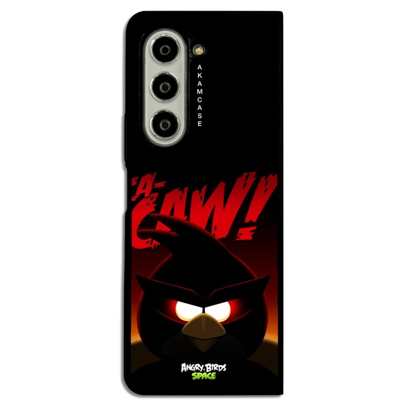 کاور آکام مدل AMC-WSGZFOLD5-ANGRY BIRDS6 مناسب برای گوشی موبایل سامسونگ Galaxy Z Fold 5