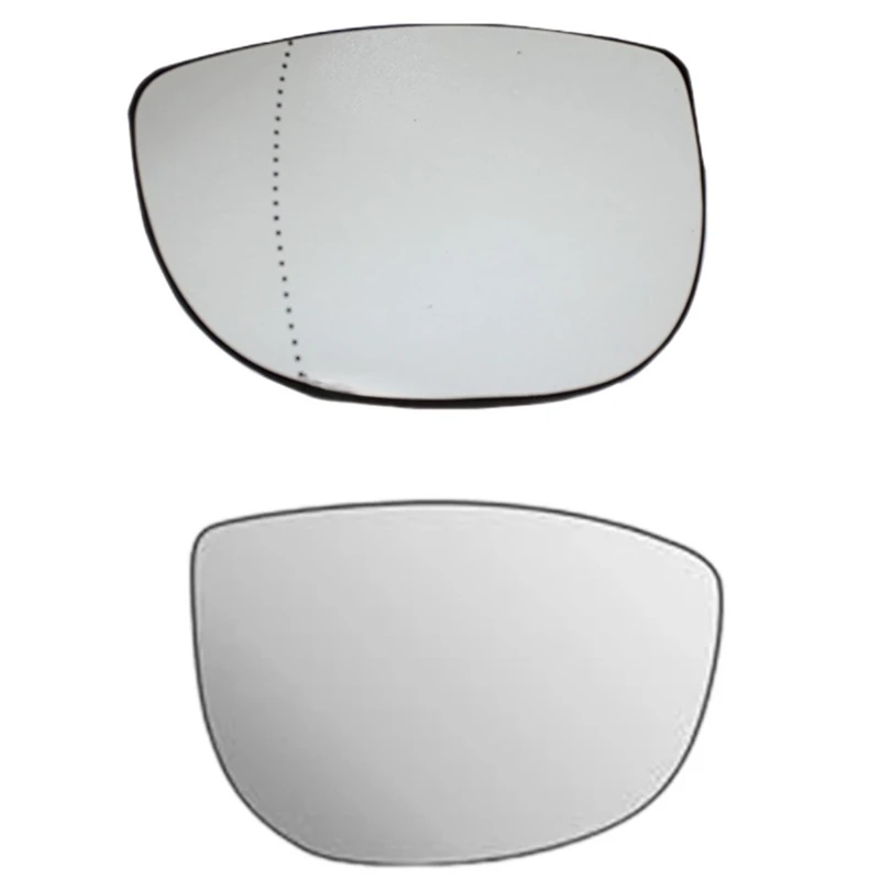 شیشه آینه جانبی راست و چپ خودرو کاوج کد 0073 مناسب برای پژو 207 بسته دو عددی