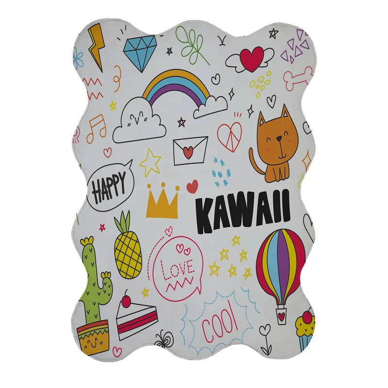 پادری مدل دالبر طرح اتاق کودک کد 8476 سایز 80x110 سانتی متر 