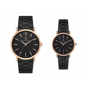 ست ساعت مچی عقربه ای زنانه و مردانه دیوید گانر مدل DG-8221GALA-R2