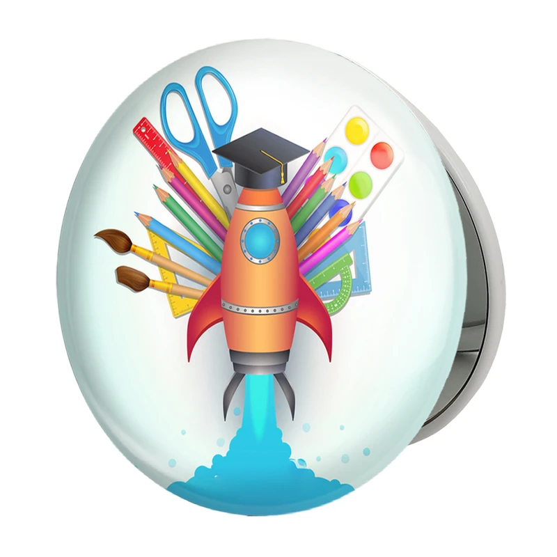 آینه جیبی خندالو طرح بازگشت به مدرسه مدل تاشو کد 30025