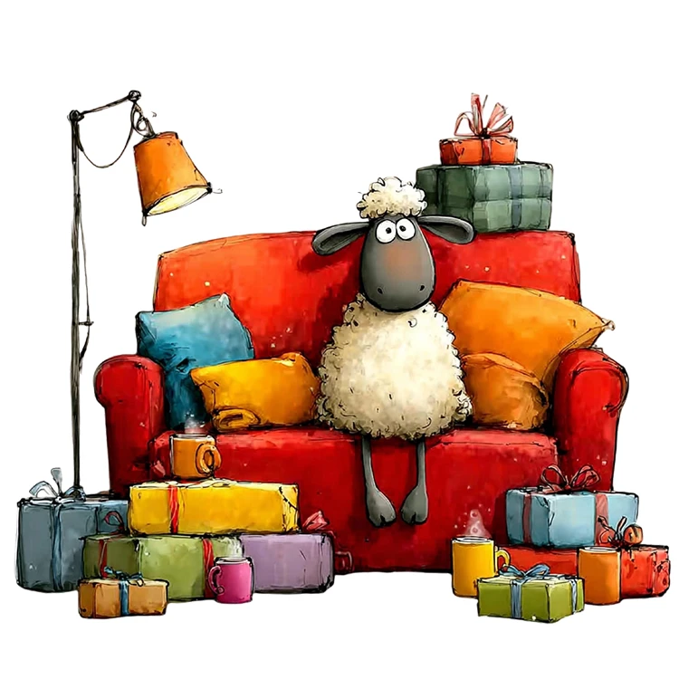 استیکر پارچه و لباس پاد آفرین مدل کارتونی کیوت فانتزی بامزه کد S3329