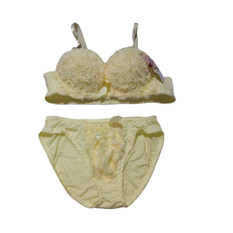 ست شورت و سوتین زنانه مدل اسفنجی پشمی