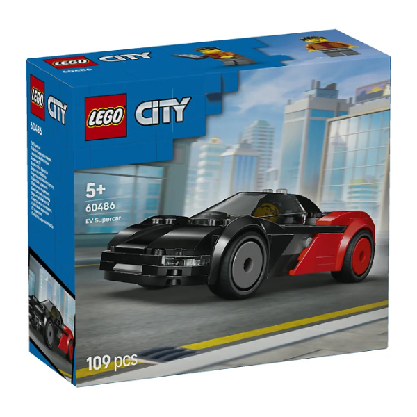 لگو 109 تکه سری سیتی مدل EV Supercar 60486