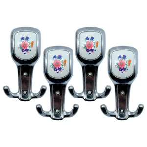 گیره چوب لباسی مدل SILVER مجموعه 4 عددی