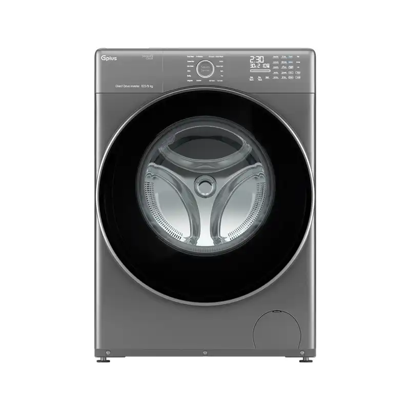 ماشین لباسشویی جی پلاس مدل GWM-PD108BS ظرفیت 10.5 کیلوگرم