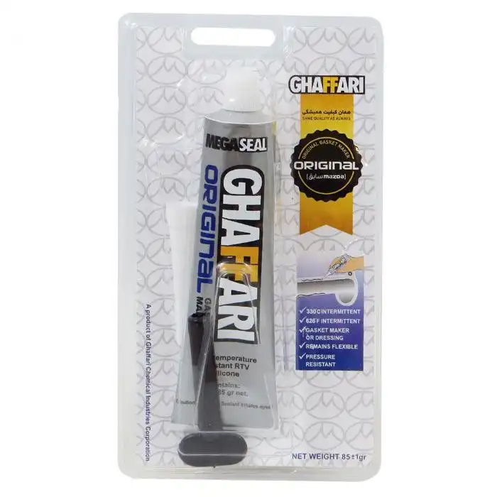 چسب واشرساز غفاری مدل تیوپی وزن 85 گرم