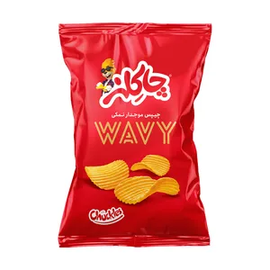 چيپس موجدار نمک  چاکلز - 110 گرم 