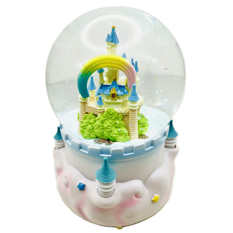 گوی موزیکال مدل  پمپی Shine طرح پرنسس قلعه کد PB1394