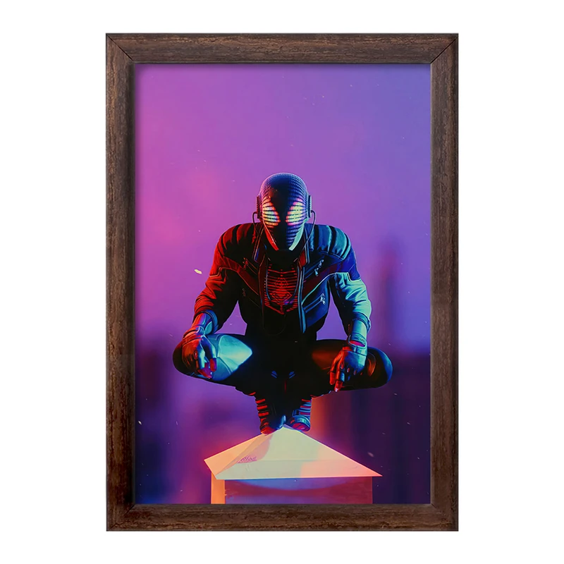 تابلو خندالو طرح مایلز مورالز مردعنکبوتی کد 30833