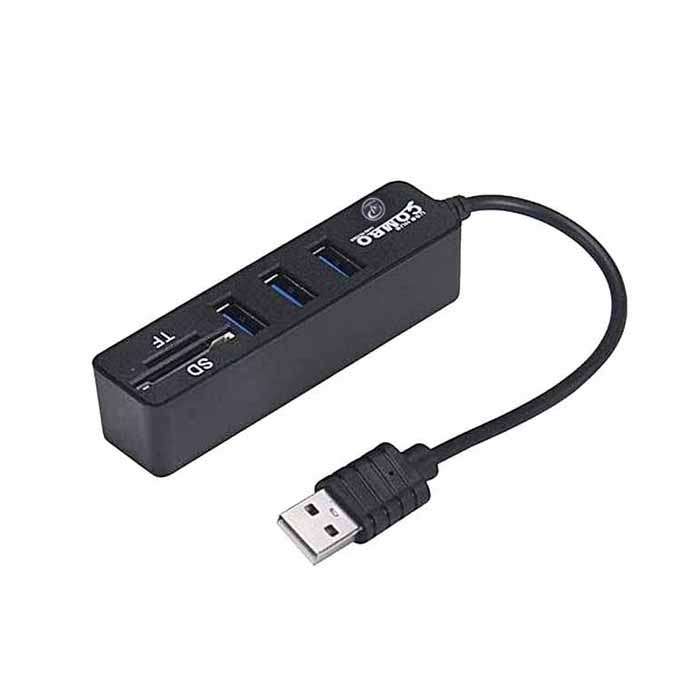 هاب 3 پورت USB 2.0 ایکس پی پروداکت مدل XP-HC834 هاب 3 پورت USB 2.0 ایکس پی پروداکت مدل XP-HC834
