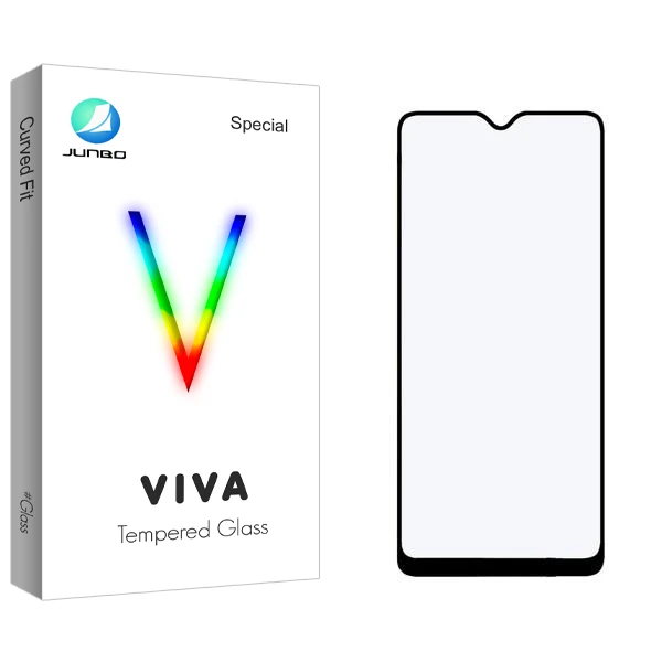 محافظ صفحه نمایش سرامیکی مات جانبو مدل Viva مناسب برای گوشی موبایل سامسونگ Galaxy A12 / A02s / A03s / A03 Core