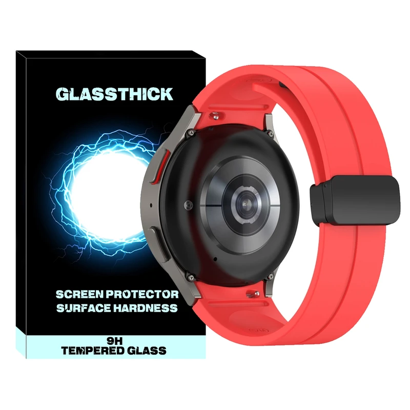 بند گلستیک مدل Magnetic ORG GL مناسب برای ساعت هوشمند سامسونگ Galaxy Watch 4 40mm