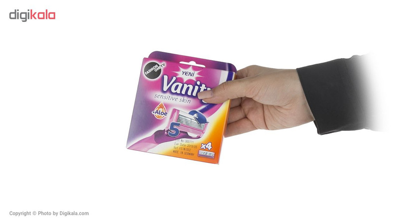تیغ یدک مدل Vanity بسته 4 عددی