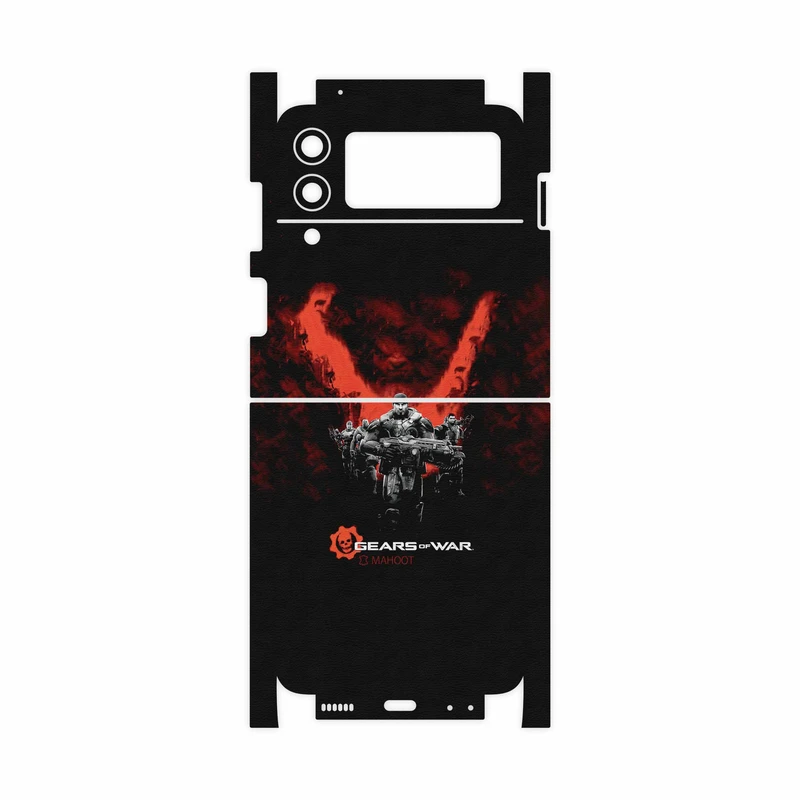 برچسب پوششی ماهوت مدل Gears-Of-War-Game-FullSkin مناسب برای گوشی موبایل سامسونگ Galaxy Z Flip3 5G