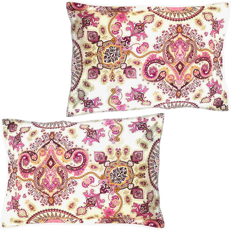 روبالشی نخی دارلین مدل پاکتی طرح دار 300 بسته 2 عددی