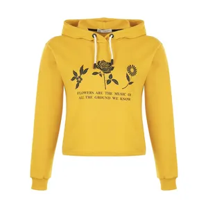 هودی زنانه طرح گل کد 4562