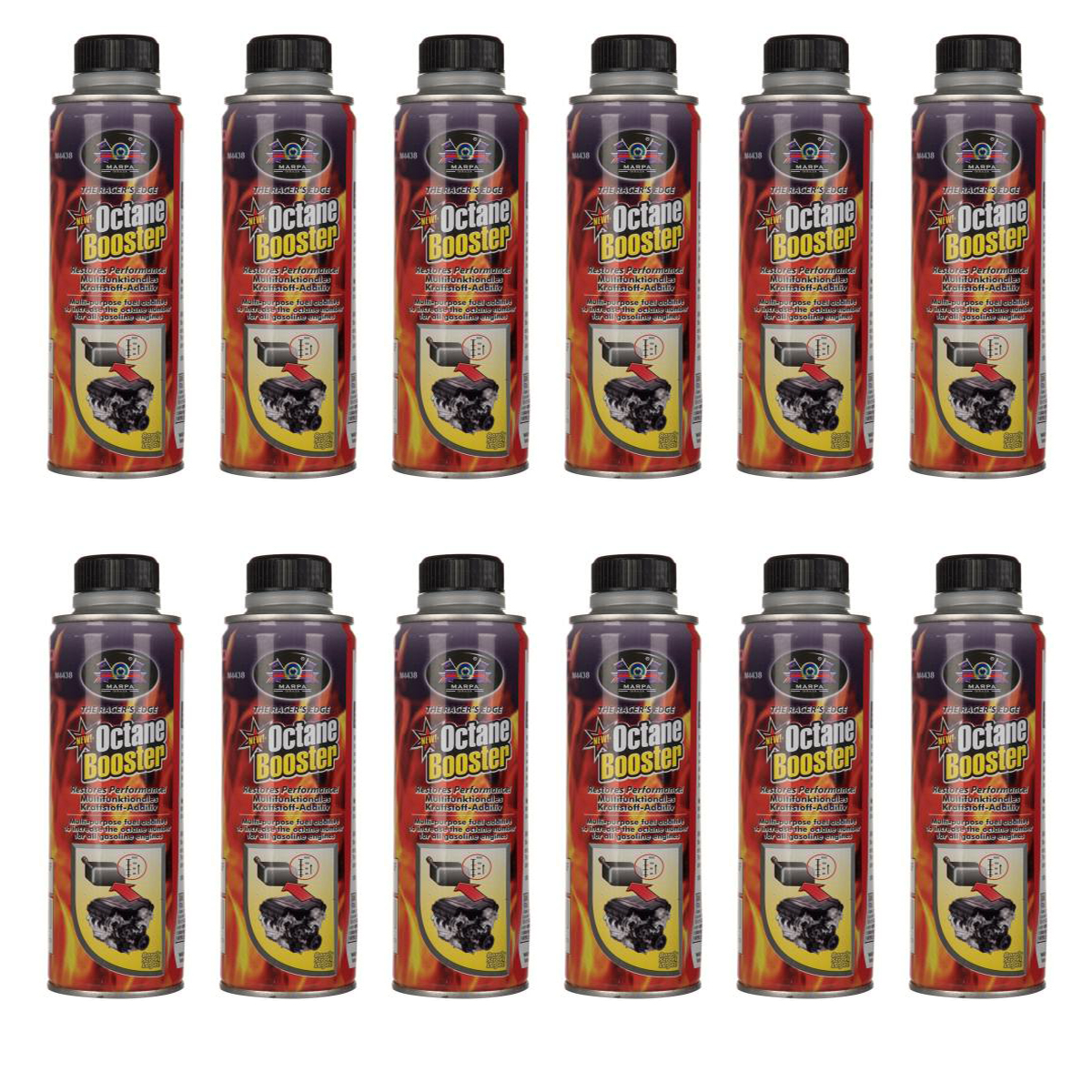 مکمل سوخت خودرو مارپا مدل M4438 حجم 300 میلی لیتر بسته 12 عددی