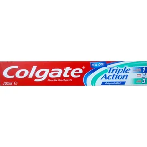خمیر دندان کلگیت مدل Orginal Mint Triple Action 1-2-3 حجم 100 میلی لیتر