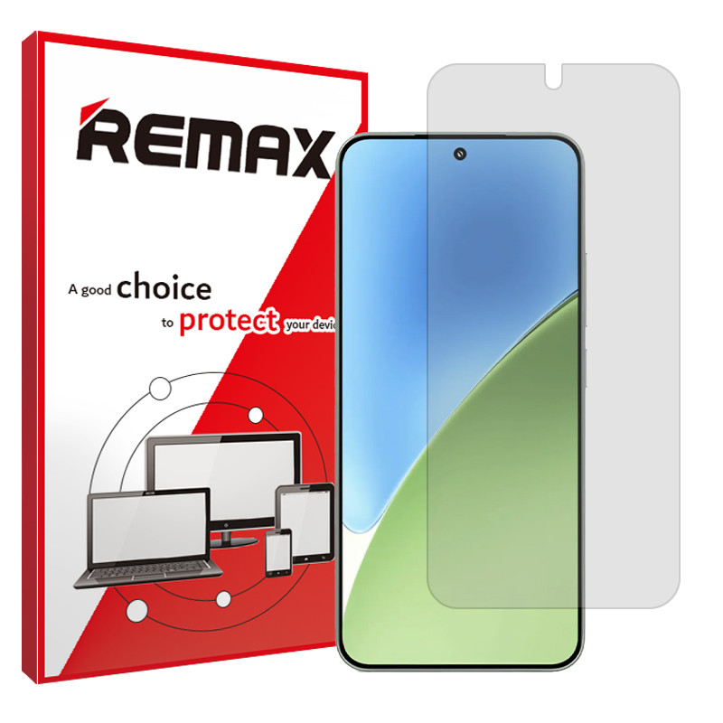 محافظ صفحه نمایش شفاف ریمکس مدل Resistant مناسب برای گوشی موبایل شیائومی 15