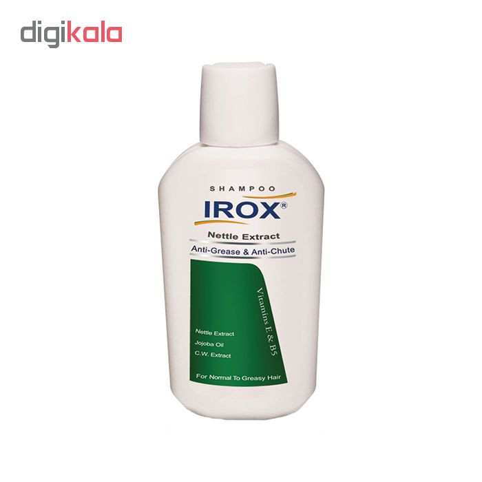 شامپو ضد ریزش ایروکس مدل nettle extract حجم ۲۰۰ میلی لیتر