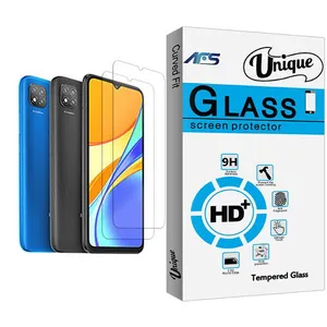 AFS Unique Glass MIX002 Screen Protector For Xiaomi Redmi 9C Pack Of 2