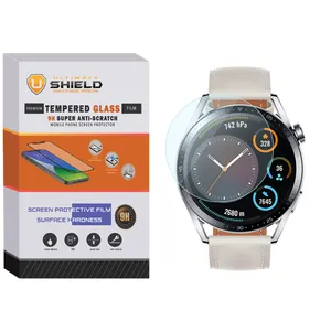 محافظ صفحه نمایش شیشه ای آلتیمیت شیلد مدل SH-UL مناسب برای ساعت هوشمند هوآوی GT3 46mm