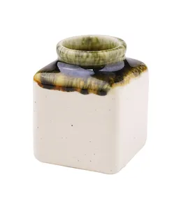 بطری سفالی طرح مربع کد 816