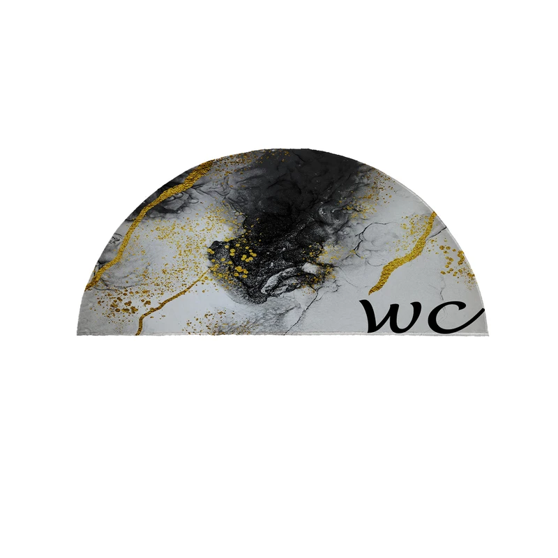  پادری مدل نیم دایره طرح سرویس بهداشتی کد 8764 سایز 90×45 سانتی متر