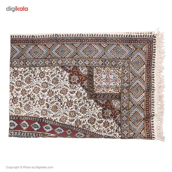 سفره قلمکار ممتاز اثر عطریان طرح 16 سایز 135 × 200 سانتی متر