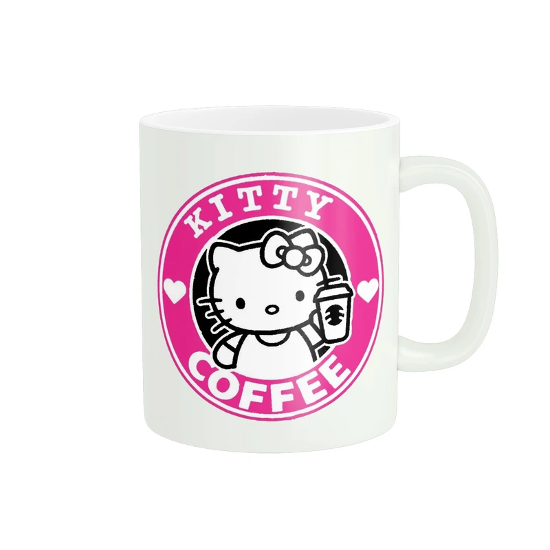 ماگ پاد آفرین طرح کیتی کافه کد 1387